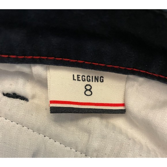 Tommy Hilfiger Moto Legging Navy Blue Pants - Sz 8 - Picture 10 of 13